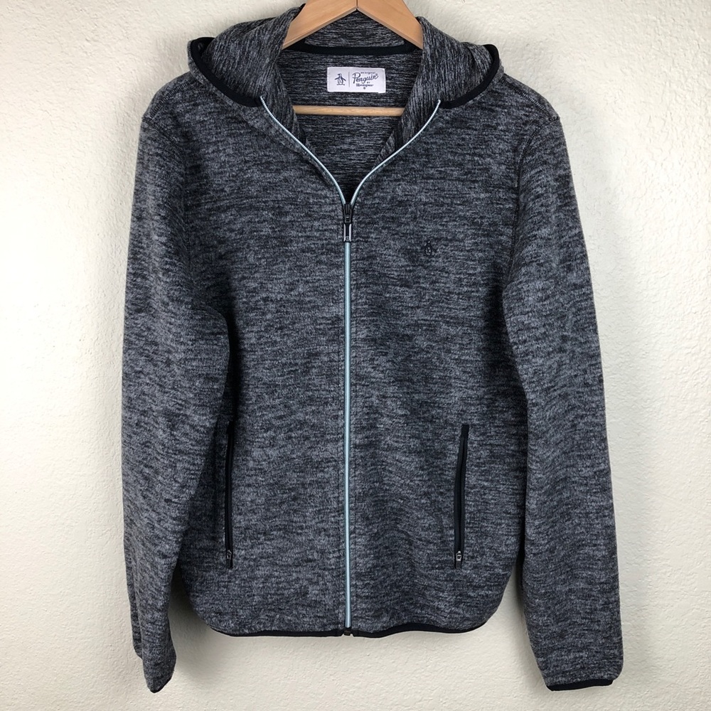The Original Penguin Fleece Zip up hoodie jacket